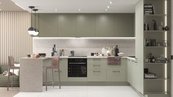 Тренды и новые цвета в дизайне современных кухонь в 2023 году в Хорошем - horoshee.mebel54.com | фото