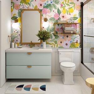 Цветная и яркая ванная комната: как преобразить санузел в Хорошем - horoshee.mebel54.com | фото
