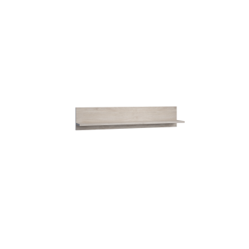 Полка навесная Саманта Дуб харбор белый в Хорошем - horoshee.mebel54.com | фото