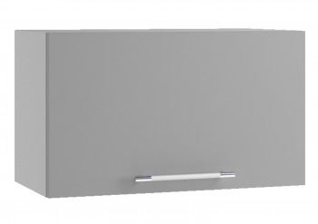 Ройс ПГ 600 Шкаф верхний горизонтальный (Графит софт/корпус Серый) в Хорошем - horoshee.mebel54.com | фото