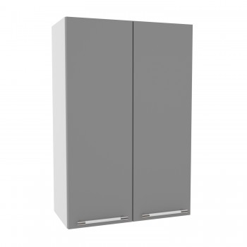 Ройс ВП 600 Шкаф верхний высокий (Графит софт/корпус Серый) в Хорошем - horoshee.mebel54.com | фото