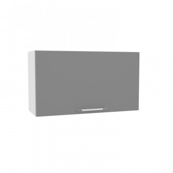 Ройс ВПГ 800 Шкаф верхний горизонтальный высокий (Графит софт/корпус Серый) в Хорошем - horoshee.mebel54.com | фото